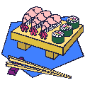 � Ah, des sushis, des sashimis, des makis, hihihi ! �